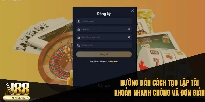 Hướng dẫn cách tạo lập tài khoản nhanh chóng và đơn giản